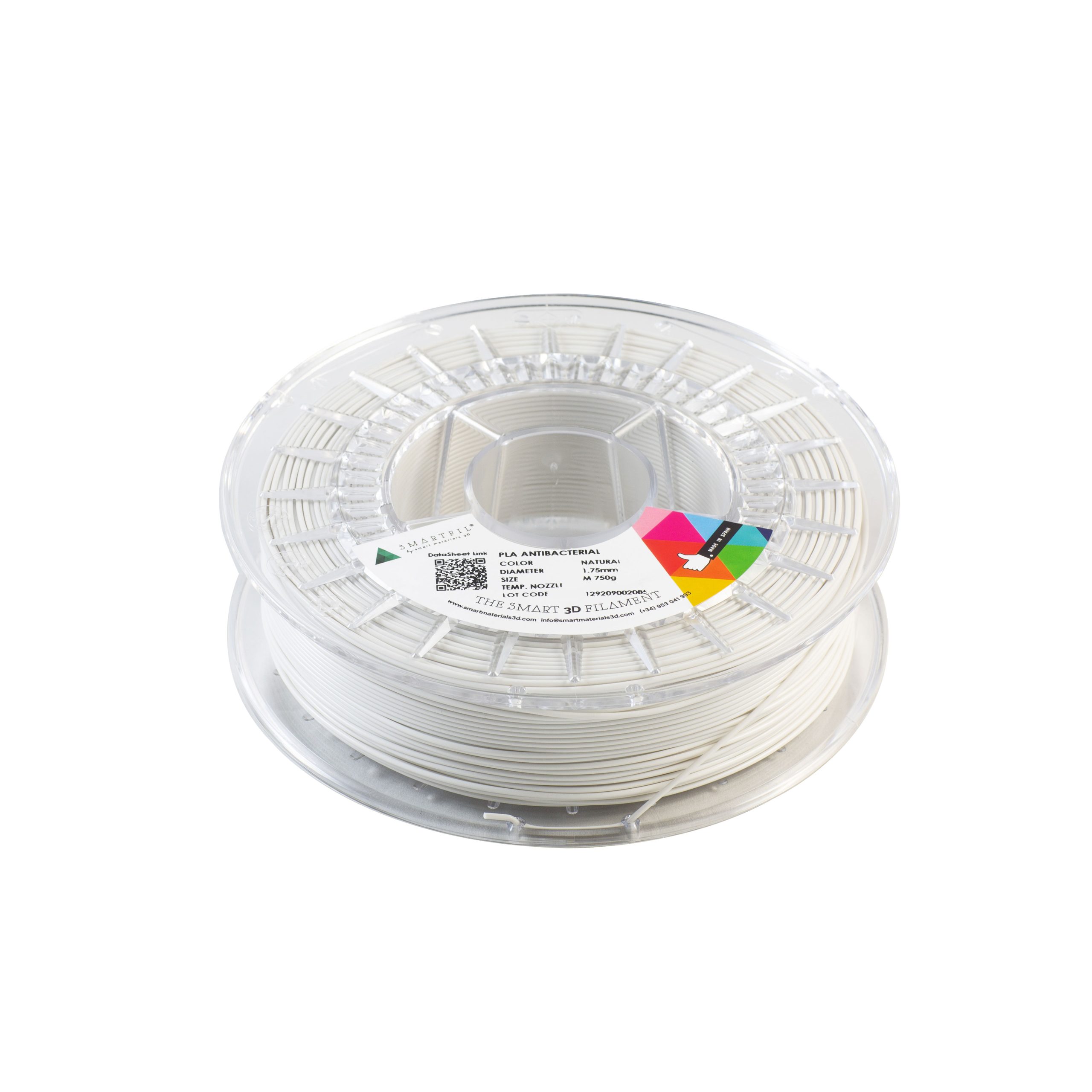 Bobine de filamento PLA antibacteriano Smartfil
