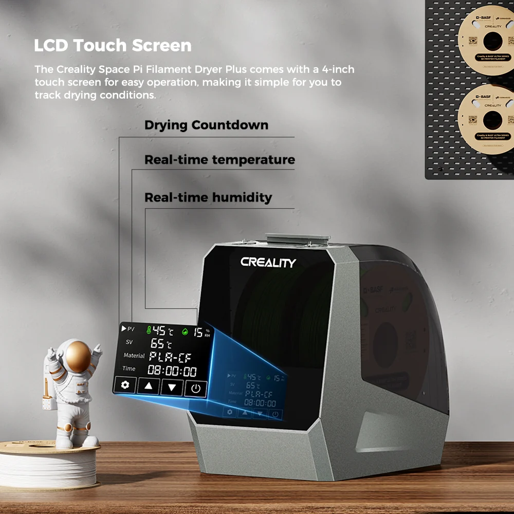 Secador de filamento Creality Space Pi Plus – imagem 10