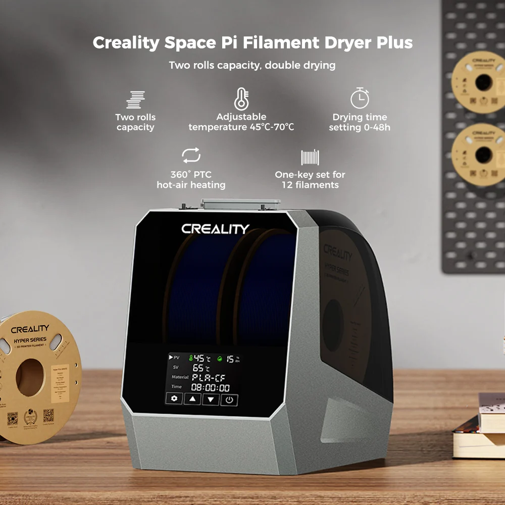 Secador de filamento Creality Space Pi Plus – imagem 2