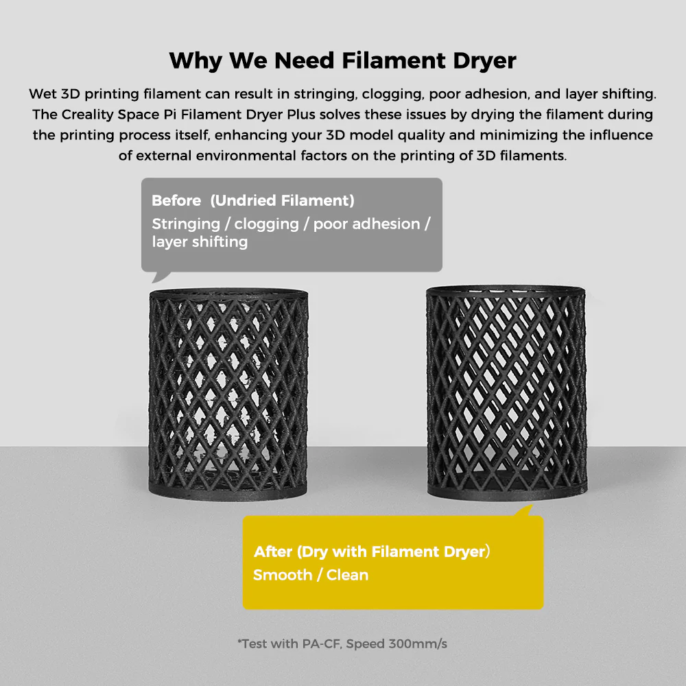 Secador de filamento Creality Space Pi Plus – imagem 6