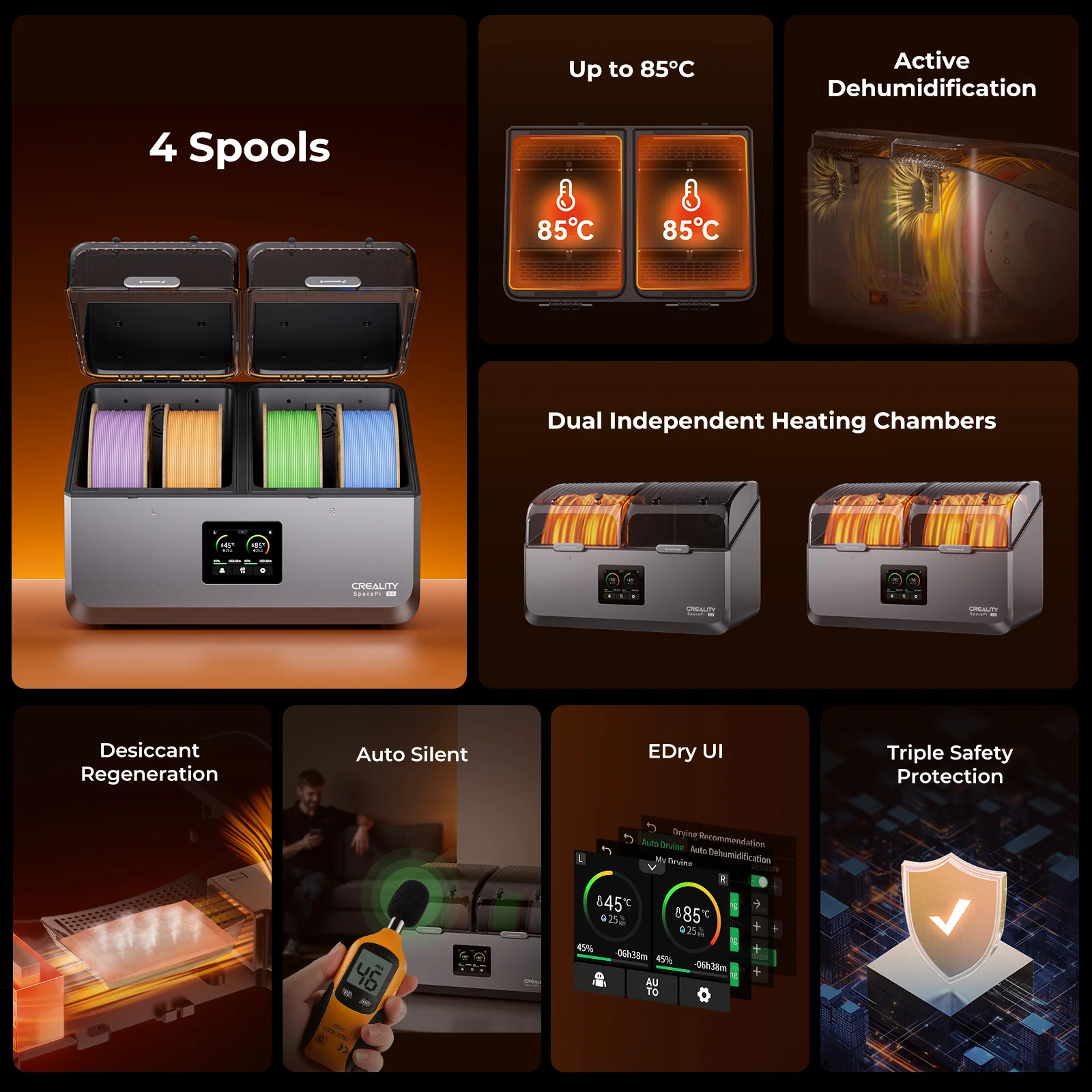 Secador de Filamento SpacePi X4 - Image 16